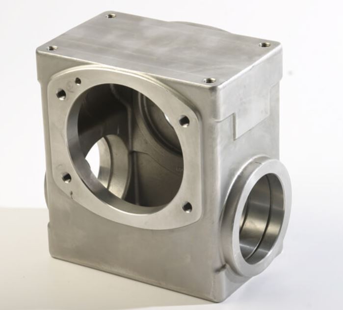 An Aluminum Part Made By Investment Casting