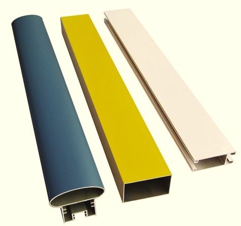  Coated aluminum part