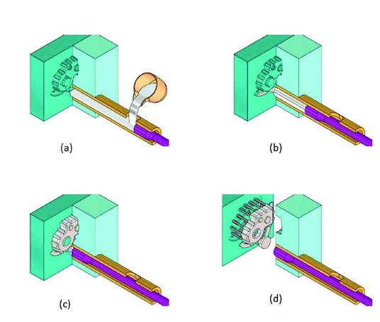 High pressure die casting illustration