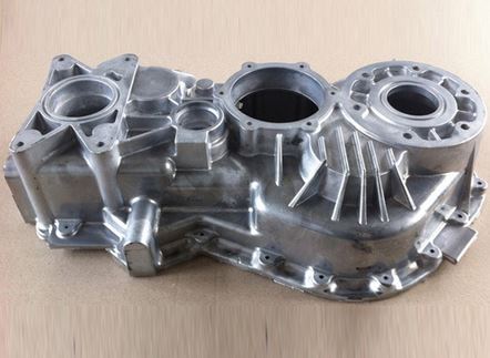 Painted aluminum die cast component