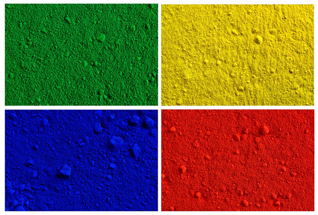 Powder coating surface defect