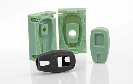 Molded ABS parts