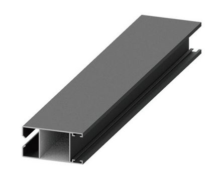 Powder coated metal