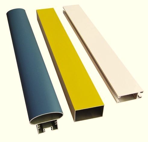  Powder coated aluminum